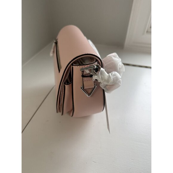 NWT Rebecca Minkoff Astor Leather Saddle Bag, Ballet Slipper Pink, $295 [jb] - Picture 6 of 14